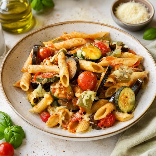 Penne alla Contadina, con verdure